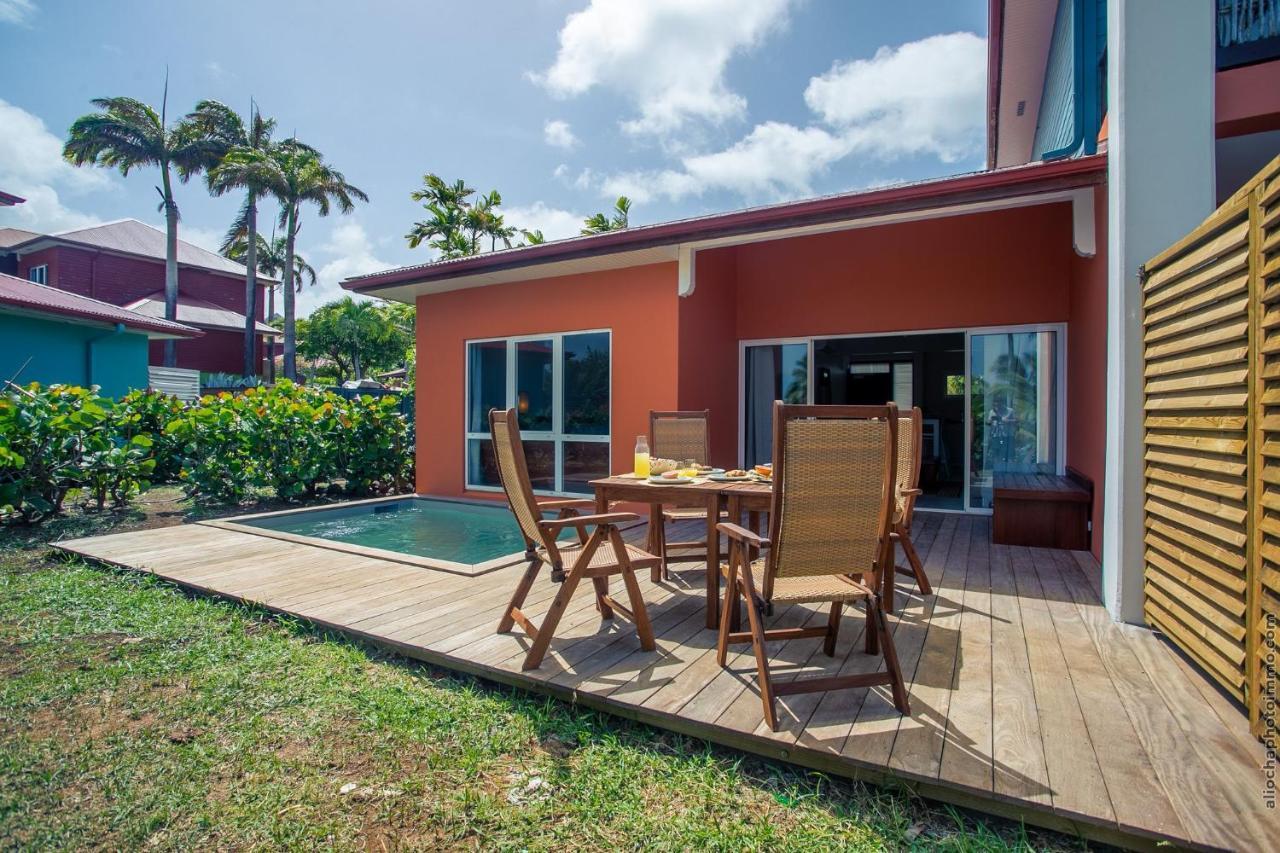 Villa Maorie 1 Chambre Avec Piscine Privee Le François Exterior foto
